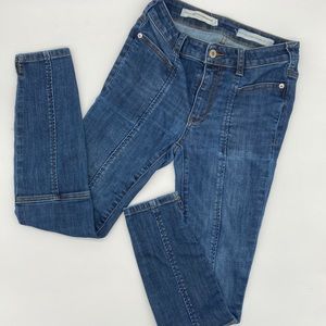 Anthropologie Pilcro High rise denim legging size 26